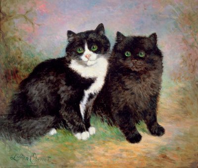 A Pair of Pussy Cats by Lilian Cheviot